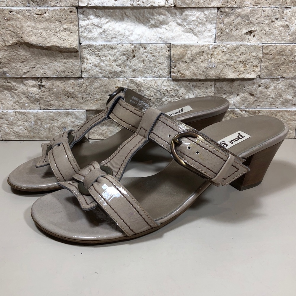 Paul Green Heels Shoes Sandals Patent Leather 8